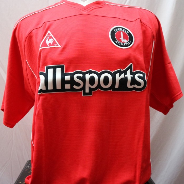 JERSEY ORIGINAL CHARLTON ATHLETIC HOME 2002-2003 VINTAGE CLASSIC