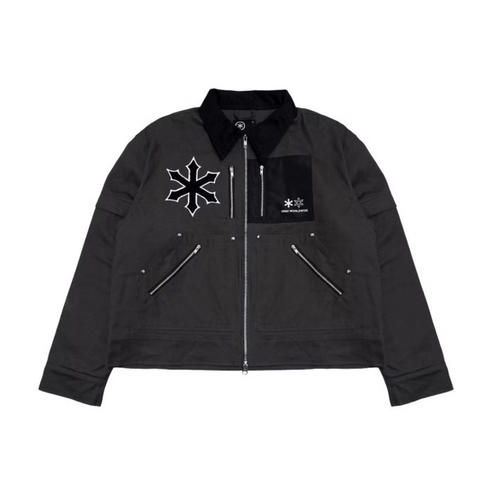 WORK JACKET DARK GREY YRNX WORLDWIDE