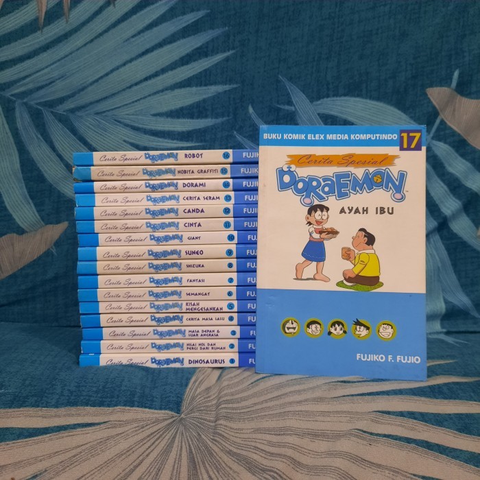 Paket Buku Komik Doraemon Cerita Spesial Vol 1-17 Special Set Lengkap