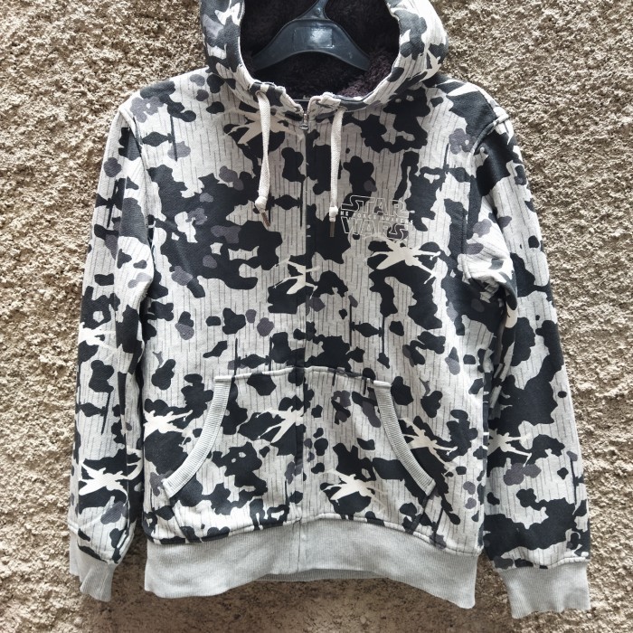 ZIP HOODIE UNIQLO X STAR WARS CAMO