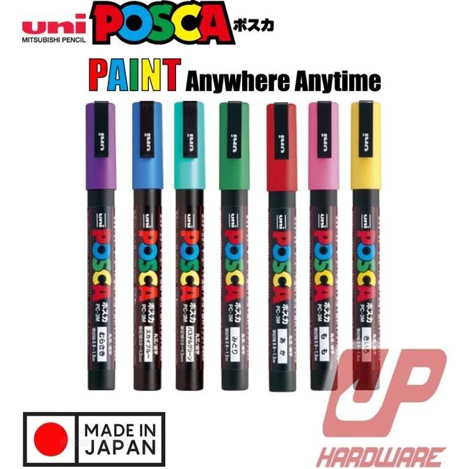 

hjg-7 UNI POSCA PC-3M Paint Marker (Fine Point) Berkualitas