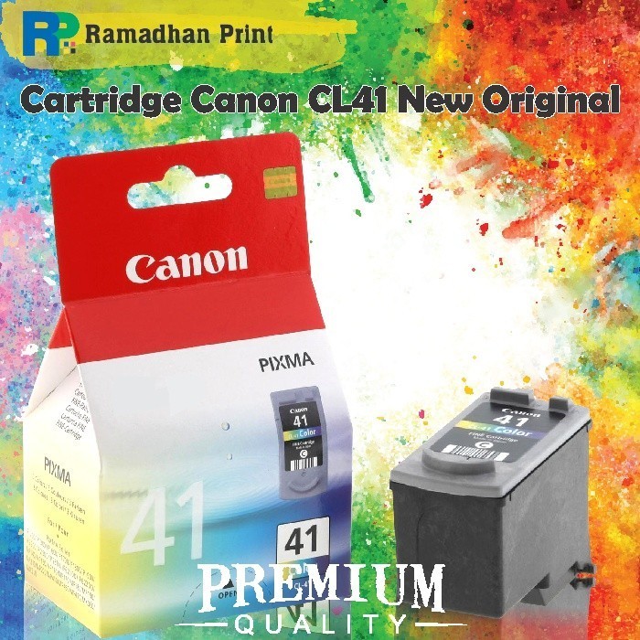 Terbagus Cartridge Original Canon Cl41 Cl 41 Tinta Printer Ip1980 Ip1880 Mp198