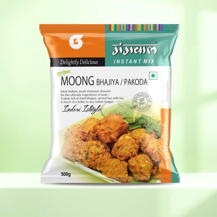 

Silahkan Order] GANGWAL MOONG BHAJIYA / PAKODA FLOUR 500 GRAM