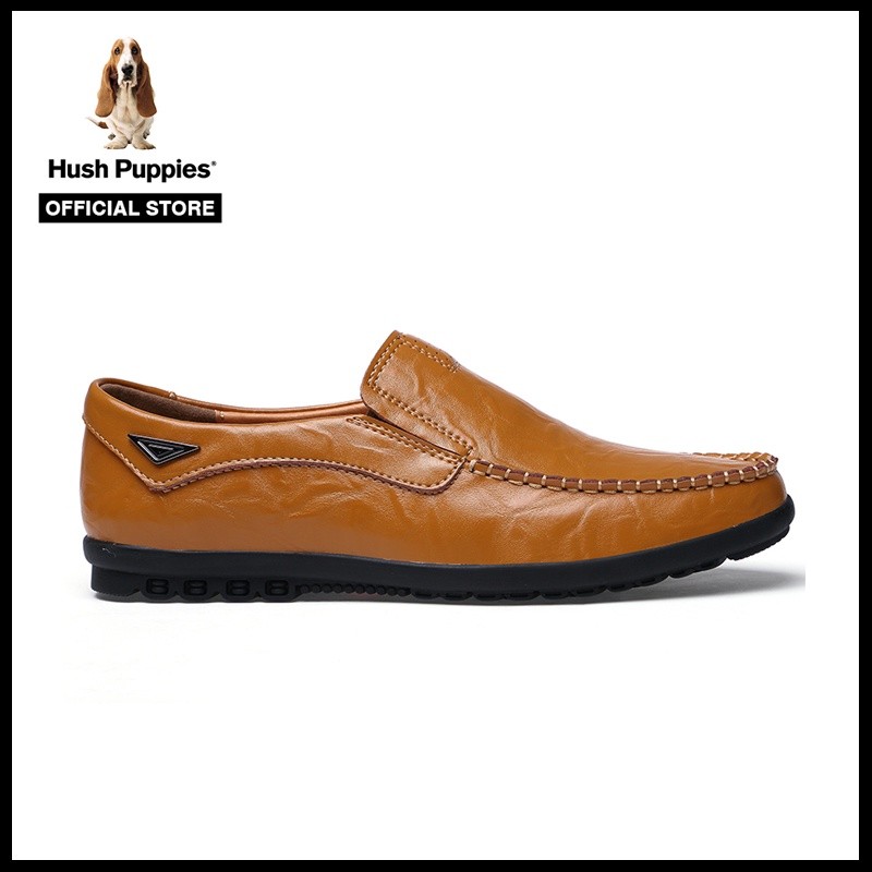 Sepatu kulit Hush Puppies sepatu formal pria sepatu pernikahan Sepatu kulit kasual Slip-On Pria |Yt3