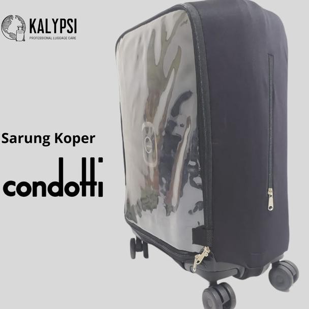 Sarung Cover Pelindung Koper Untuk Merk/Brand Condotti Semua Ukuran