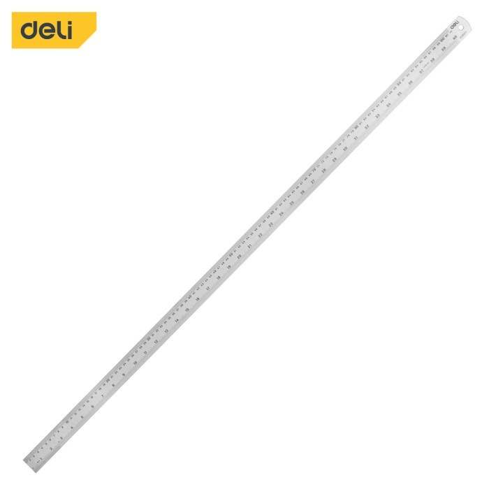 

Deli Penggaris Besi 100 Cm / Steel Ruler Garisan 100 Cm EDL8100Y