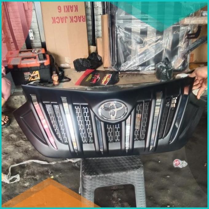 Grill depan mobil grand Avanza Xenia 2016 warna hitam dop plastik ABS