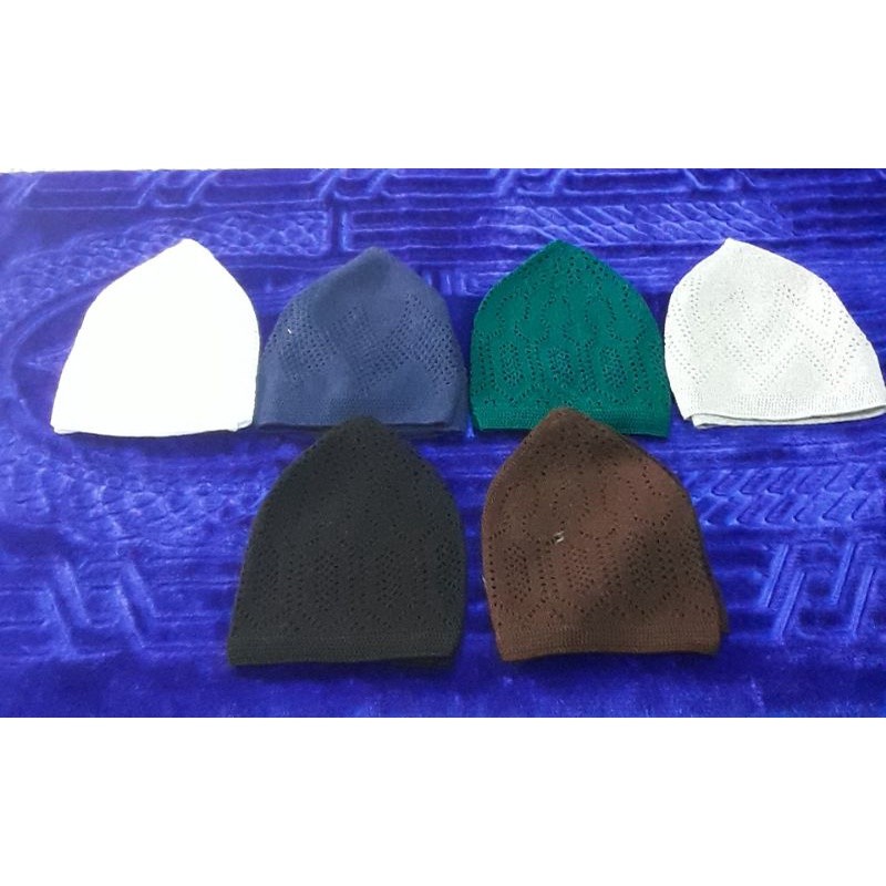 topi mercan turkey kopiah haji kupluk haji turkey soylu asli turki dewasa allsize