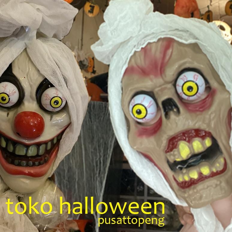 GHT topeng hantu indonesia pocong zombie TERLARIS