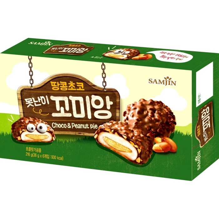 

Bya - Samjin Komiang Choco & Peanut Pie 216 Gr ( 940406 )