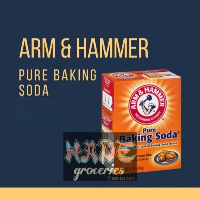 

Bya - Pure Baking Soda Arm & Hammer 907Gr The Standard Of Purity America'S #1 Trusted