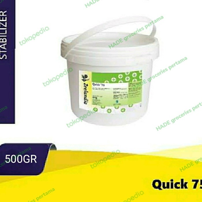 

Bya - Quick 75 Zeelandia 500Gr Repack Cake Emulsifer Stabilizer