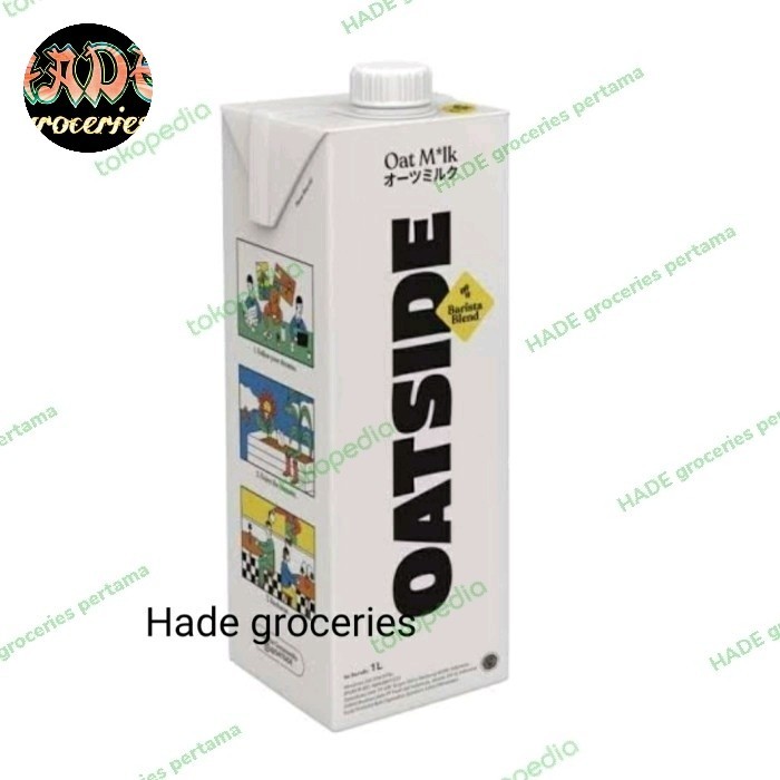 

Bya - Oatside Milk Barista Blend 1Lt Susu Gandum