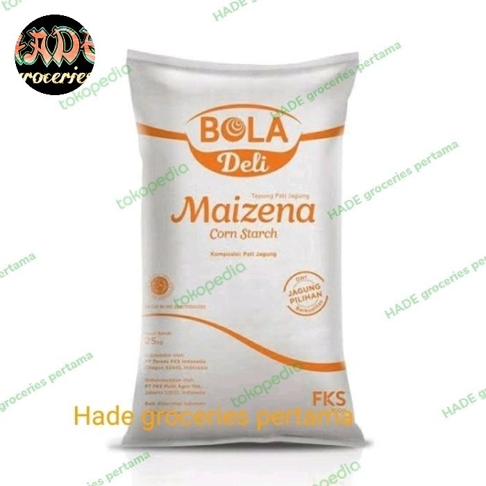 

Bya - Maizena Bola Deli 1Kg Repack Corn Strach Tepung Pati Jagung Chat/Ball