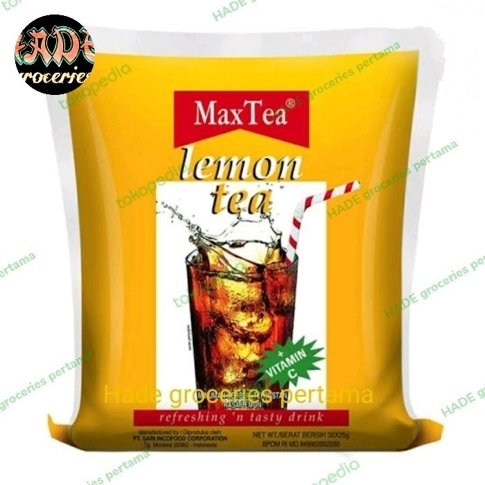 Bya - Max Tea Lemon Tea 30 Sachet