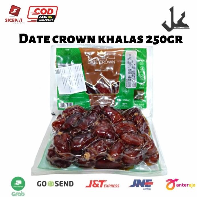 

@#@#@#] Kurma Date Crown Khalas 250gr kemasan vacum