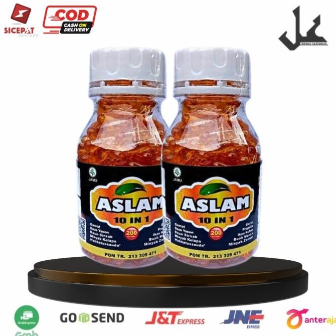 :<:<:<:<] KAPSUL ASLAM 10 IN 1 @200 | terbuat dari 10bahan herbal dalam 1kapsul