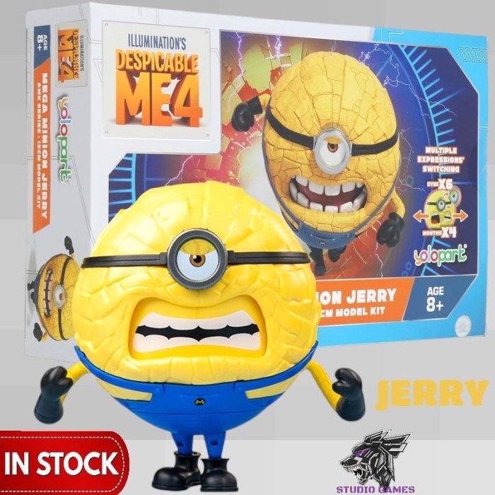 

YOLOPARK AMK Despicable Me 4 - JERRY Minion 12cm Model Kit