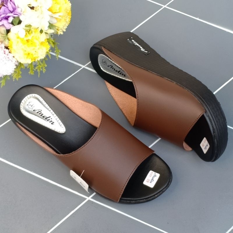 Wedges Wanita Terbaru sandal wanita dewasa sendal wedges cewek selop kondangan kekinian terbaru