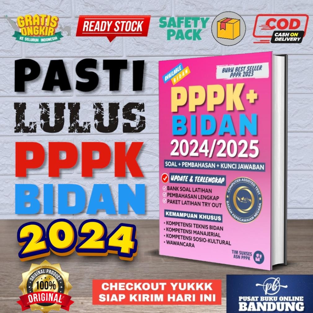 Terlaris Buku Pppk Bidan 2024/2025 Pppk Bidan 2024 Cpns Kebidanan 2024 Promo
