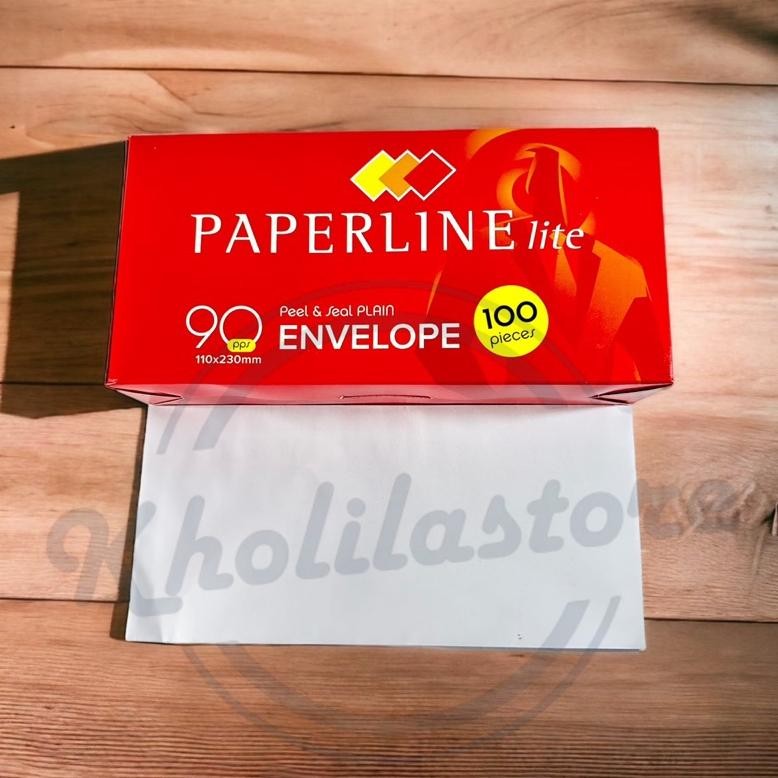

Amplop Putih Polos Paperline Lite 90 PPS isi 100 lembar yang laris