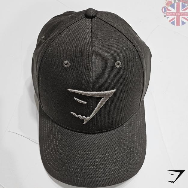 Gymshark Baseball Sharkhead Cap Men/Hat/Topi Snapba