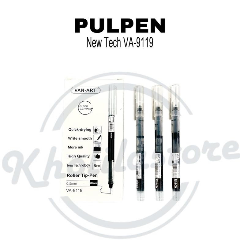 

Pulpen Gel New Tech Van Art VA9119 isi 12 pcs yang laris