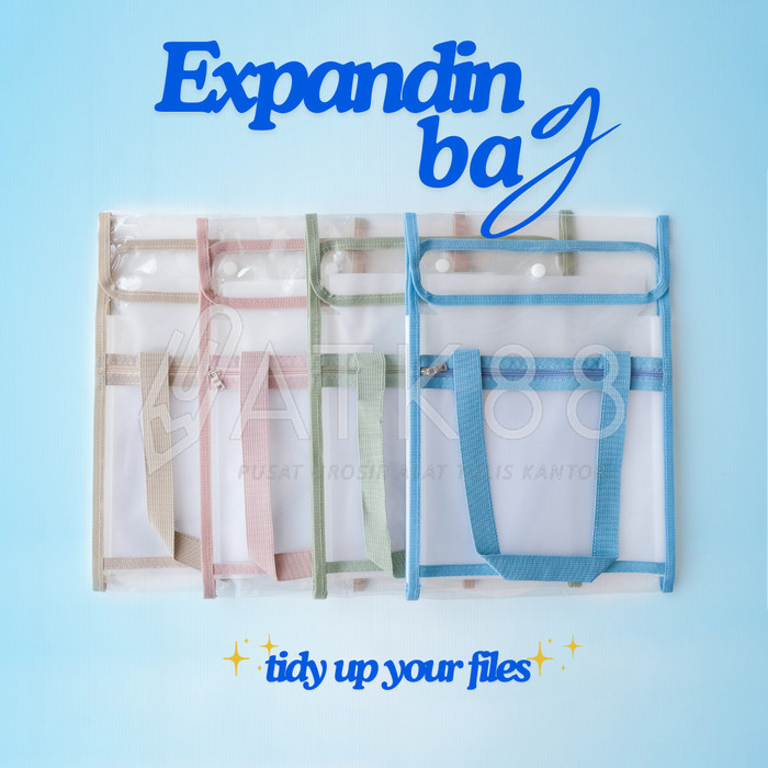 

Sale Map Dokumen Expanding File School Bag 12 Pocket Tas Jinjing Transparan