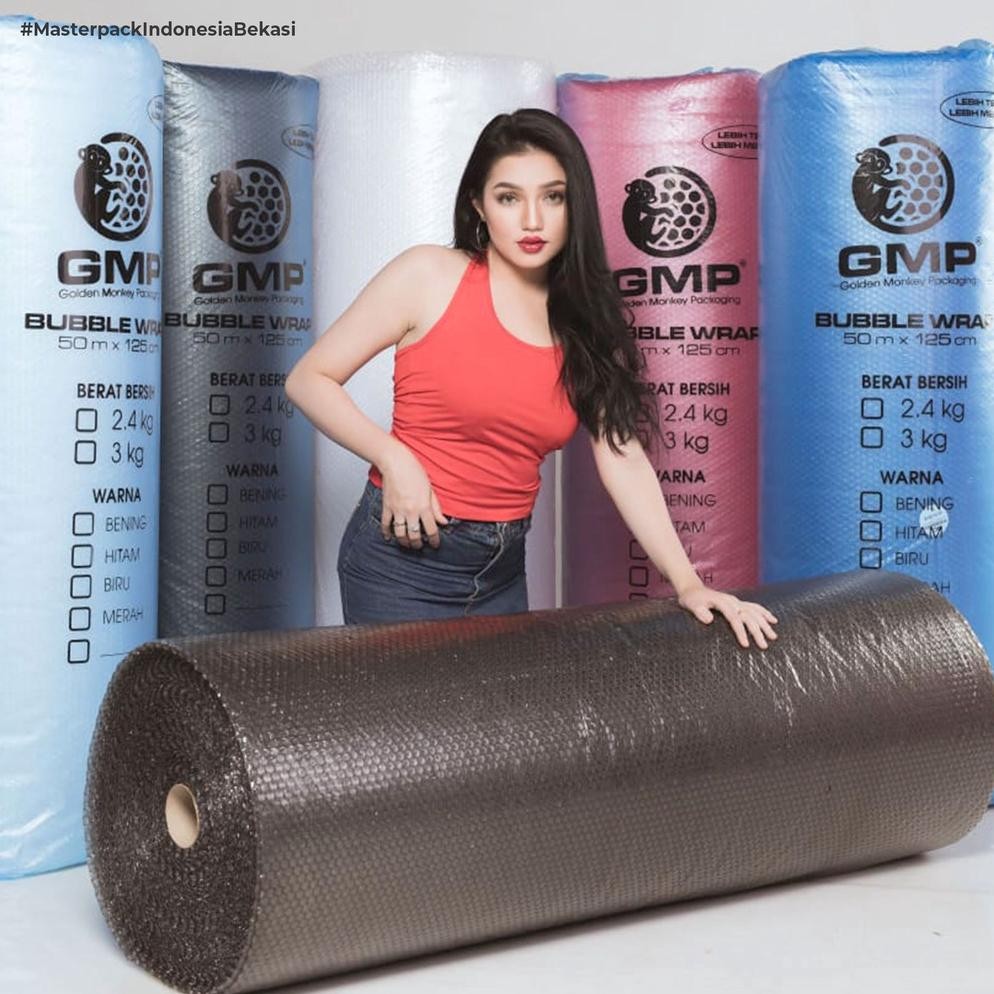 

Im31 Bubble Wrap GMP 125 cm x 50 meter Bening Hitam Sale