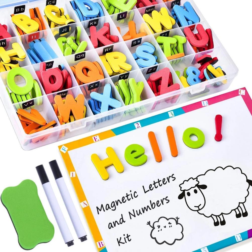 

Baru 256Pcs magnet letters Stiker Permainan Ejaan Pengenalan Huruf Magnetik Anak Stiker Stiker Dekorasi Magnetik Pendidikan Awal Bahasa Inggris eva foam movable alphabet magnets letter media belajar anak terlengkap magne Berkualitas