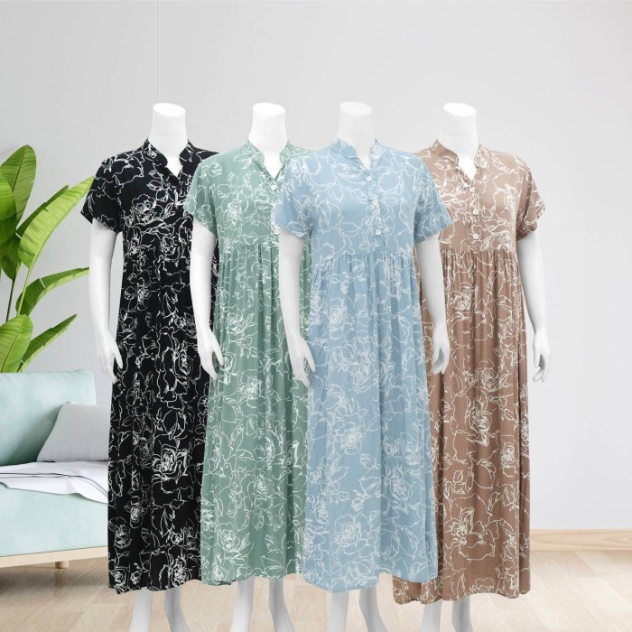 Daster Lunaci.co Maxi Dress Part 3