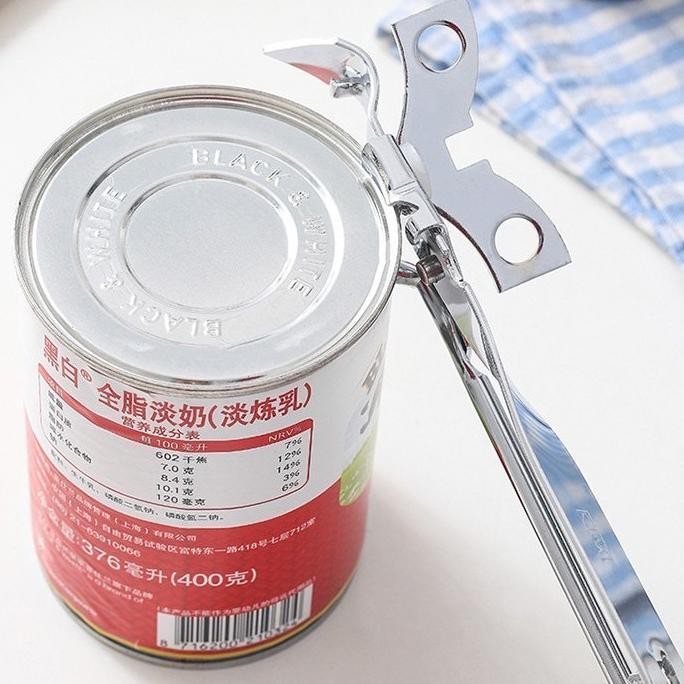 COD OK Alat Pembuka Kaleng Susu Putar Can Opener ||