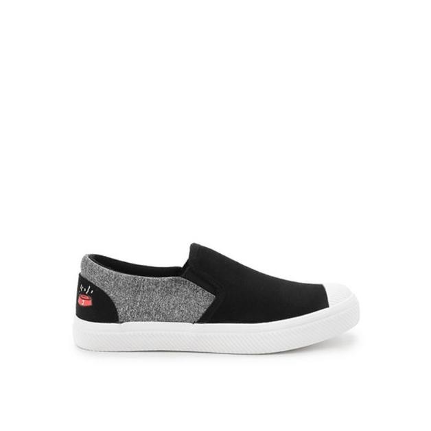 SEPATU WANITA HUSH PUPPIES JAYCEE LAZY DOG SLIP ON BLACK SEPATU SLIP ON SNEAKERS SELOP LOAFERS SHOES