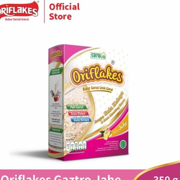 

Flakes Sereal Umbi Garut Maag Asam Lambung- Jahe - 350 Gram