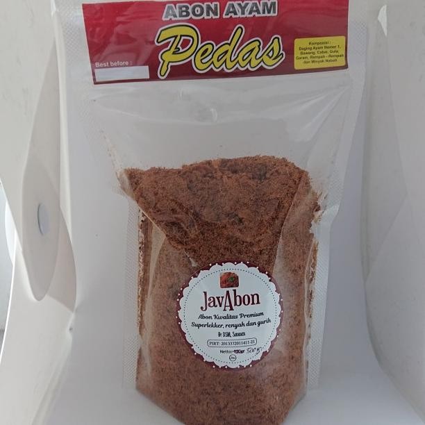 

Javabon Abon Ayam Pedas (Spicy Chien Floss) 500