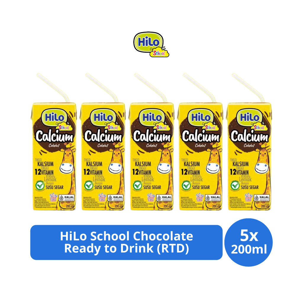 

HiLo School Chocolate Ready to Drink (RTD) 200ml x 5 pcs
