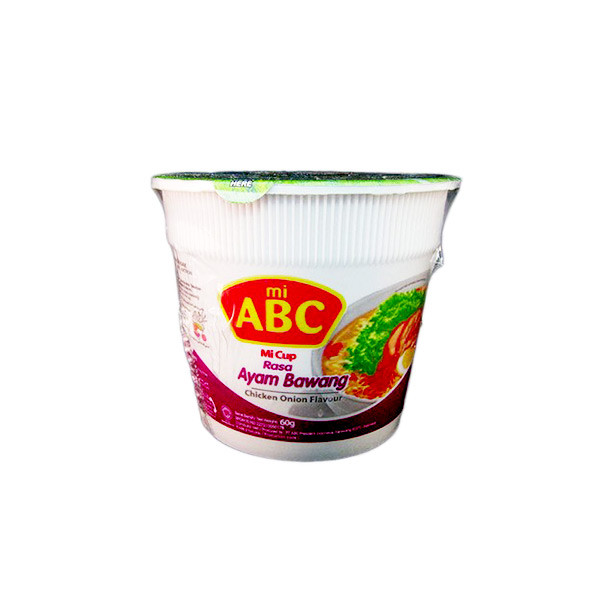 

ABC MIE AYAM BAWANG CUP 60 GR