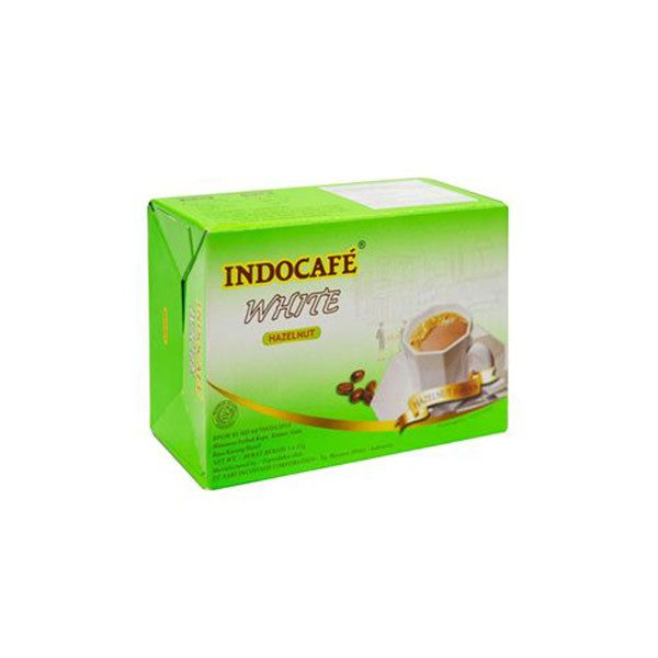 

INDOCAFE WHITE HAZELNUT 5X21G