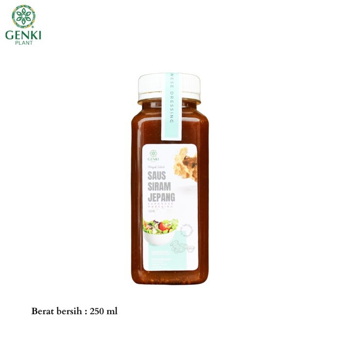 

Ready Japanese Dressing / Saus Siram Jepang / Salad Dressing - 250 Ml