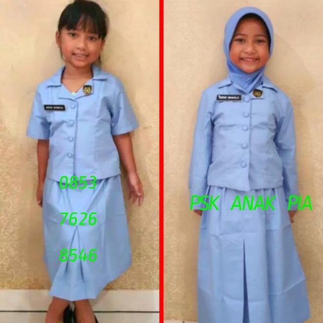 Baju Seragam Anak Karnaval Pawai Psk Anak Pia Bhayangkari