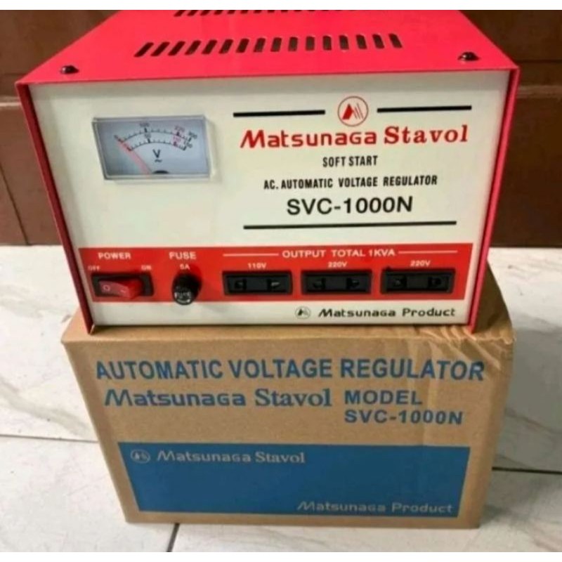 stabilizer matsunaga 1000w/stavol matsunaga svc-1000N