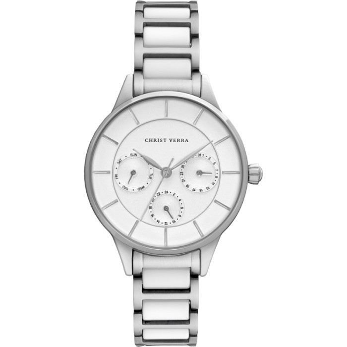 Jam Tangan CHRIST VERRA CHRIST VERRA Wanita Original CV 924101L-51 WHT