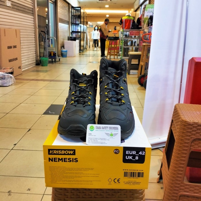 Sepatu Safety Krisbow Nemesis / Safety Shoes Krisbow Termurah