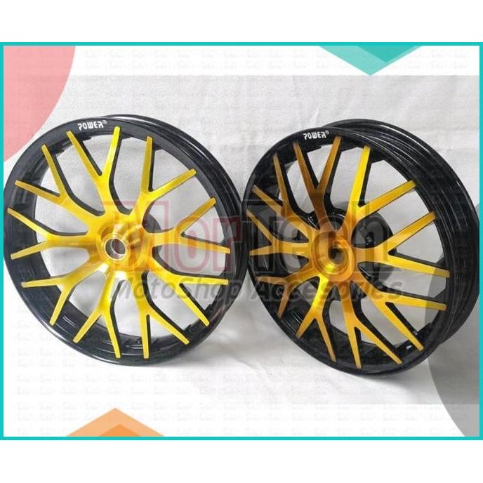 Velg Pelek Racing Motor RIng 14 Power Evolution Beat Karbu- Fi ESP 11