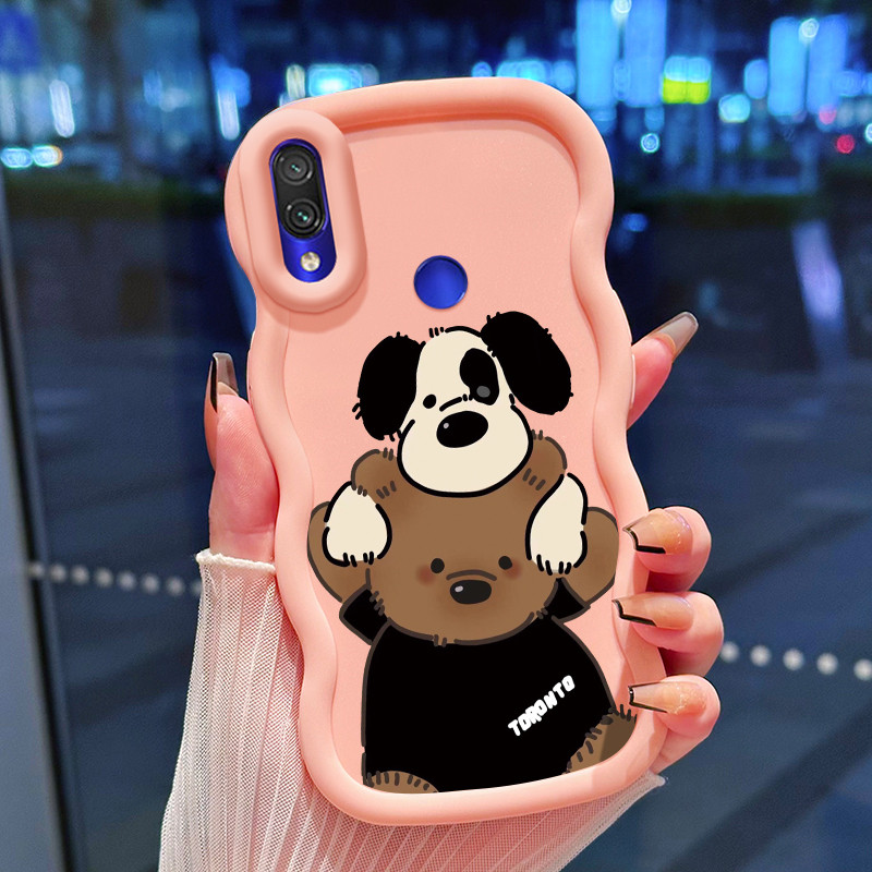 Casing Hp Untuk Xiaomi Redmi Note 7 Note 7s Note 7 Pro Case Casing pola hari bagus Kesing HP Kasing 