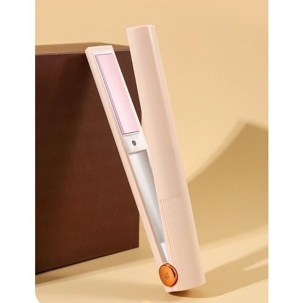Catokan Wireless Portable Tanpa Kabel Cordless Catok Rambut Multifungsi Catok Lurus Dan curly 2in1 C