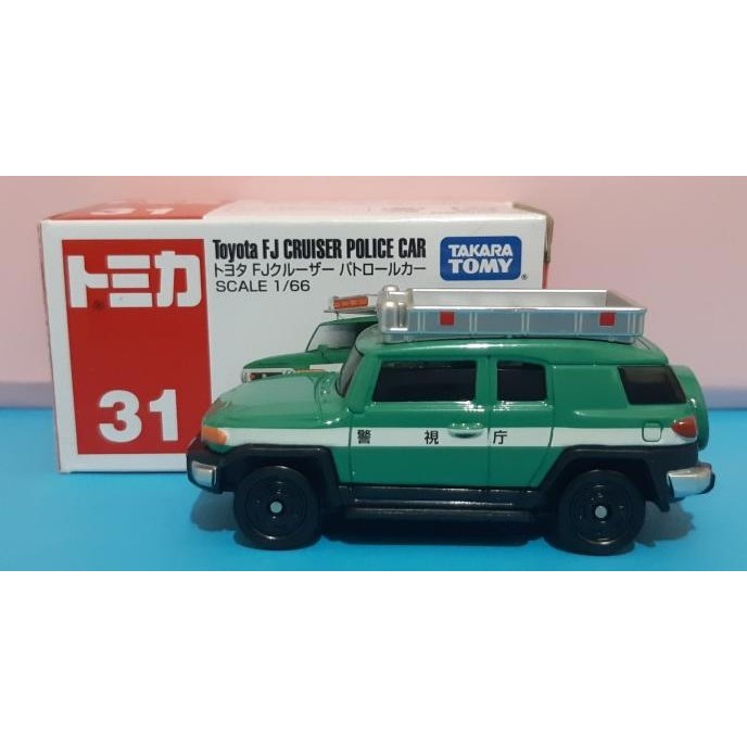Tomica Takara Tomy 31 Toyota FJ Cruiser Police Car