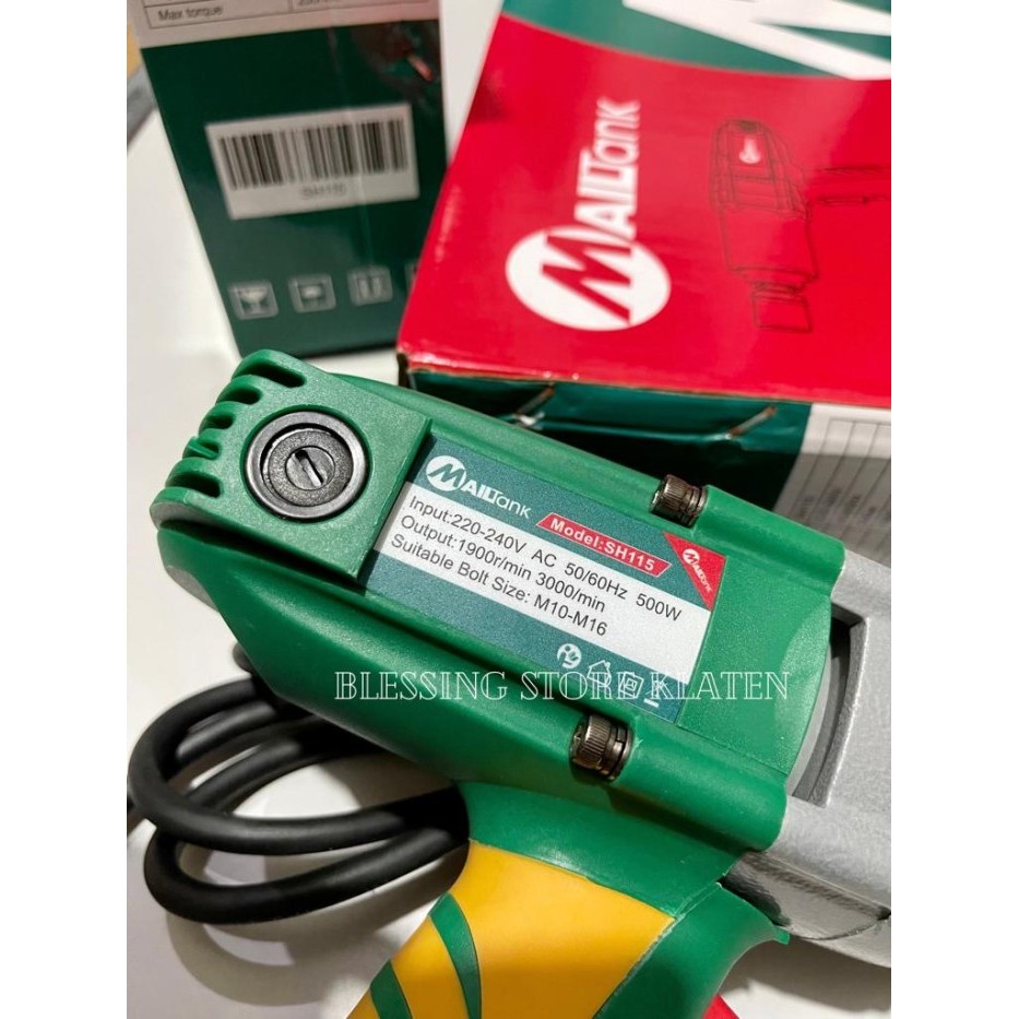 :=:=:=:=] PEMBUKA BAUT ELEKTRIK MAILTANK SH115 / MESIN IMPACT WRENCH 24MM