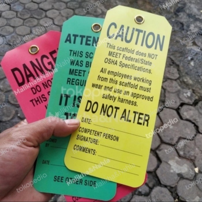

Silahkan Order] Scaffold Status Safety Tag: Caution Incomplete Scaffold