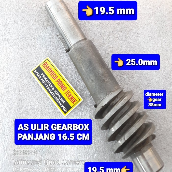 Ready stock] SEKEN AS ULIR GEARBOX ICHI MESIN POLES BERAS GERBOK GEARBOX GIRBOK